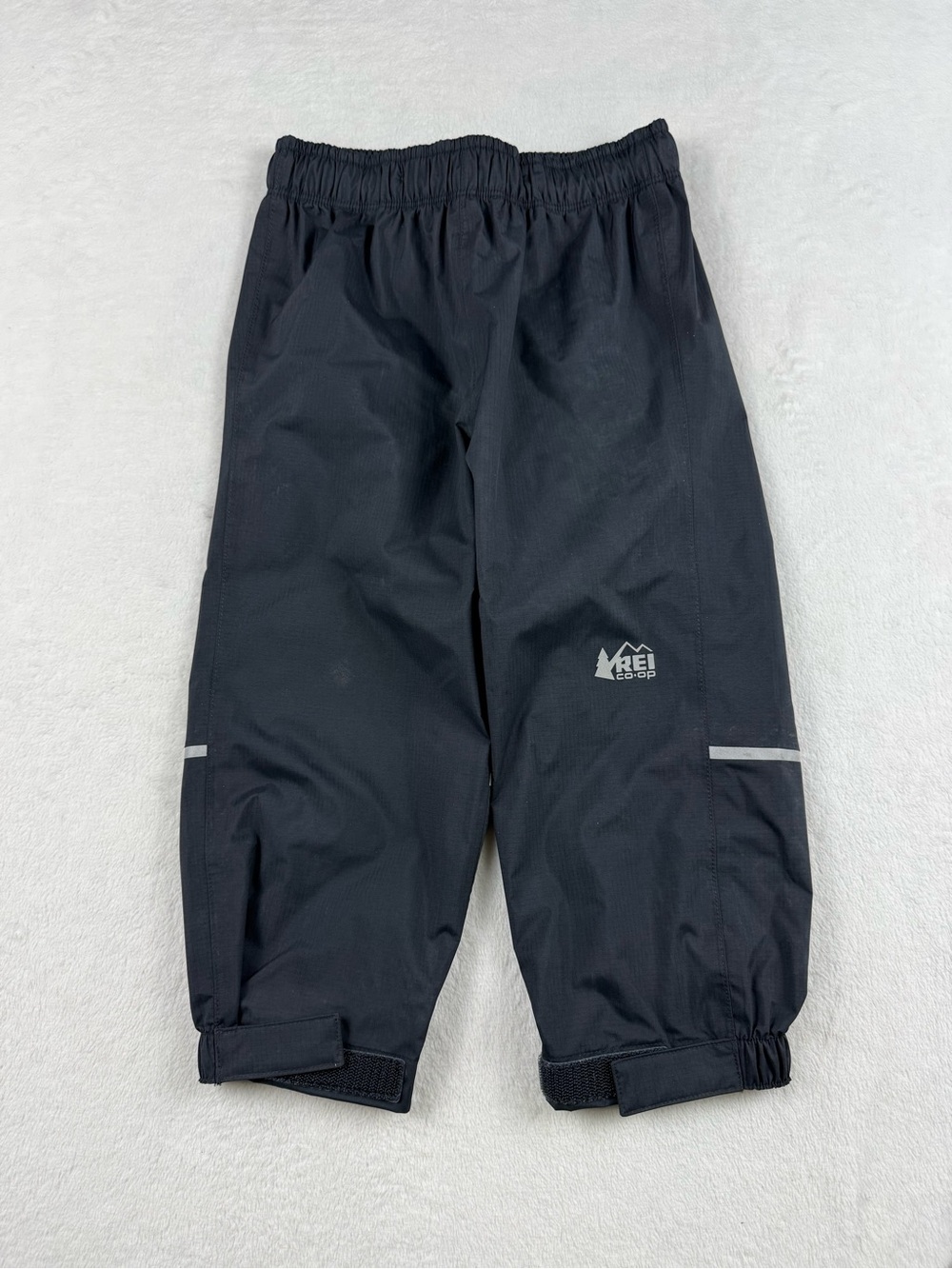 REI Black Waterproof Rain Pants Kids' 3T